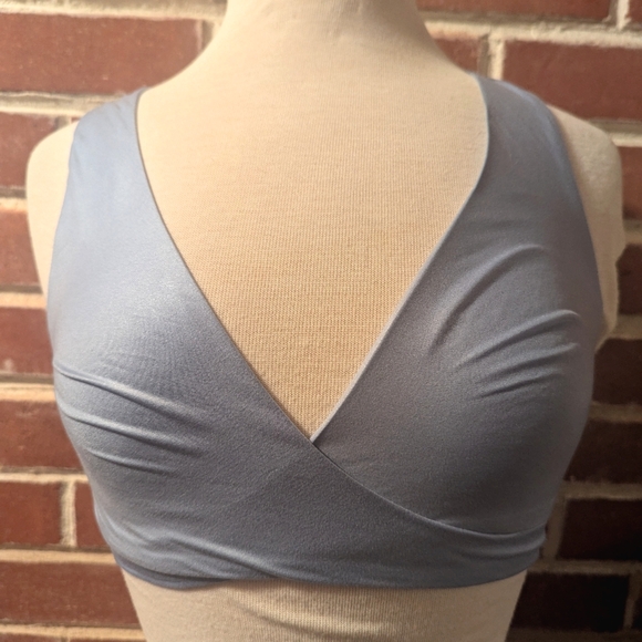 aerie Other - 2 Aerie Bralettes. Size: Large. Gently Worn. Blue and Pink.